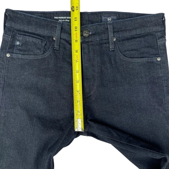 AG Adriano Goldschmied Farrah High Rise Skinny Dark Wash Size 29 - Picture 8 of 14